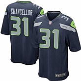 Nike Men & Women & Youth Seahawks #31 Kam Chancellor Navy Blue Team Color Game Jersey,baseball caps,new era cap wholesale,wholesale hats